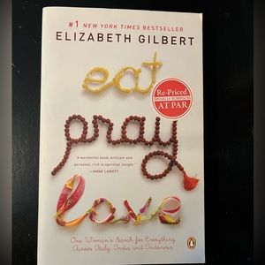 Books - Eat pray love - excellent condition.